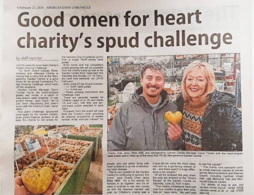 Good omen for heart charity’s spud challenge (Abergavenny Chronicle, 21 Feb 2024)