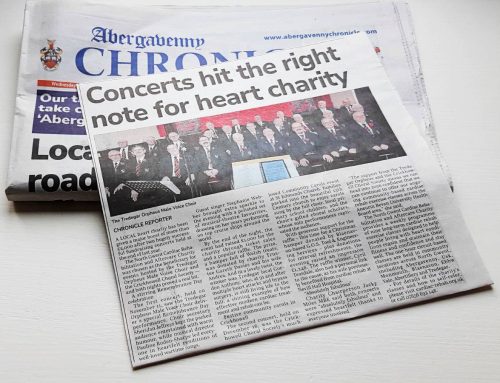 Concerts hit the right note for heart charity (Abergavenny Chronicle, 21 January 2026)
