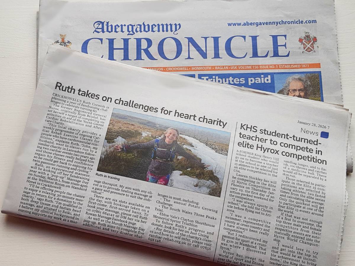 story in Abergavenny Chronicle