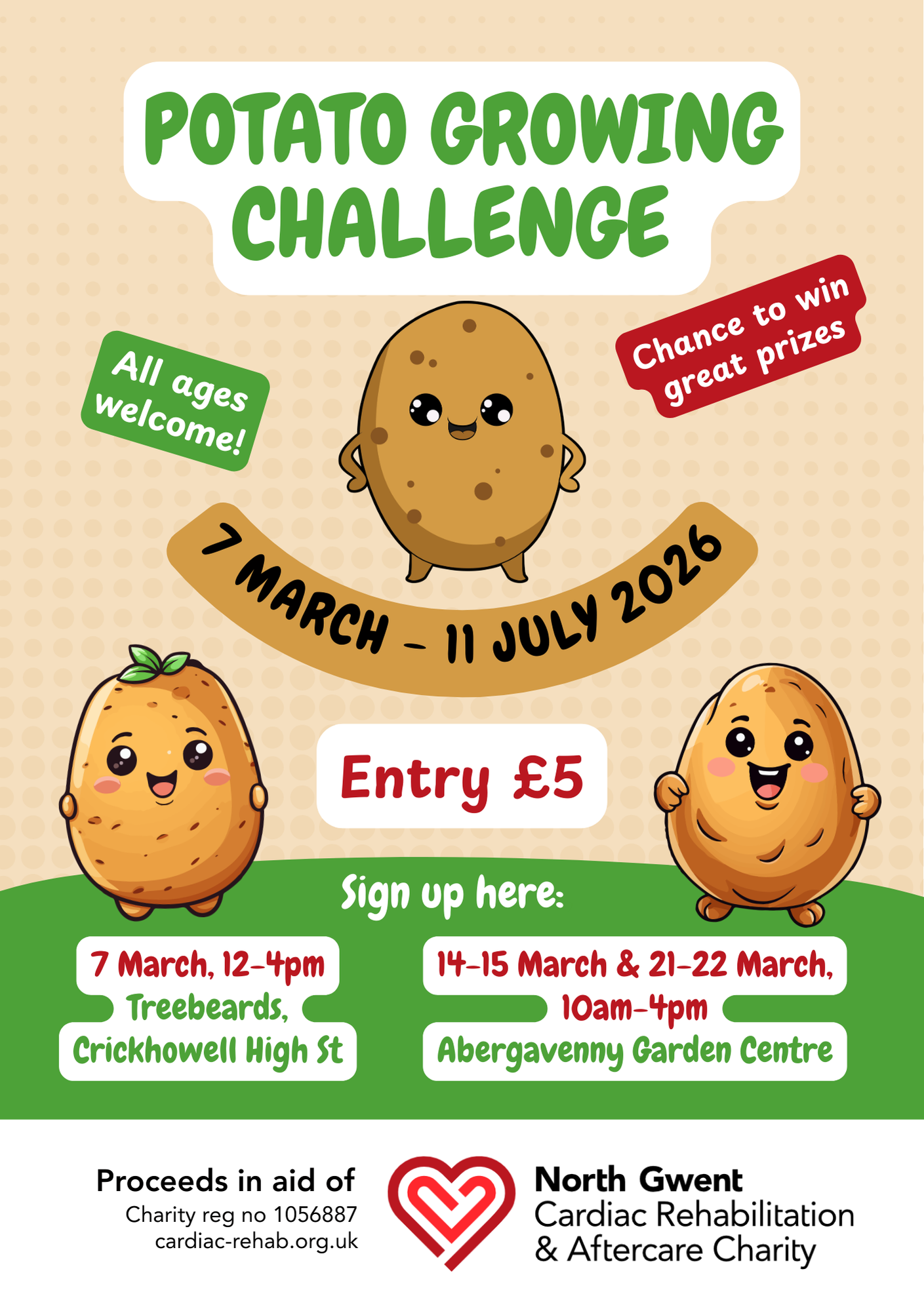2026 potato challenge flyer